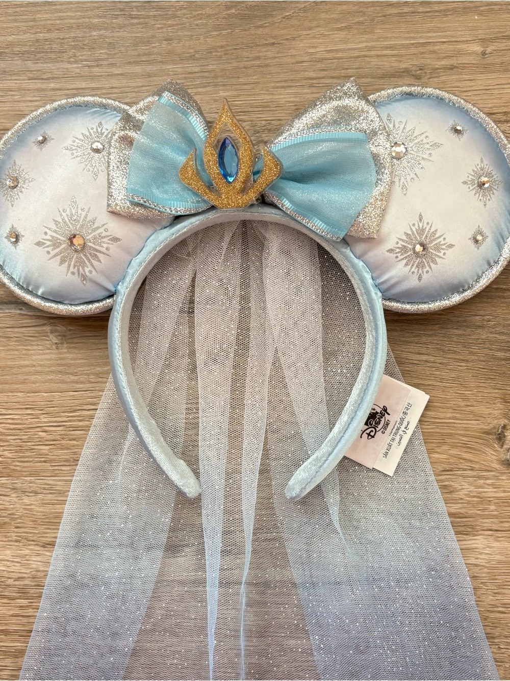 Disney Frozen Elsa Minnie Mouse Ears Headband - Picture 5 of 8